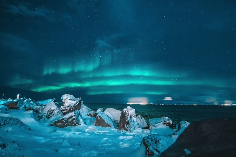Northern lights in Iceland