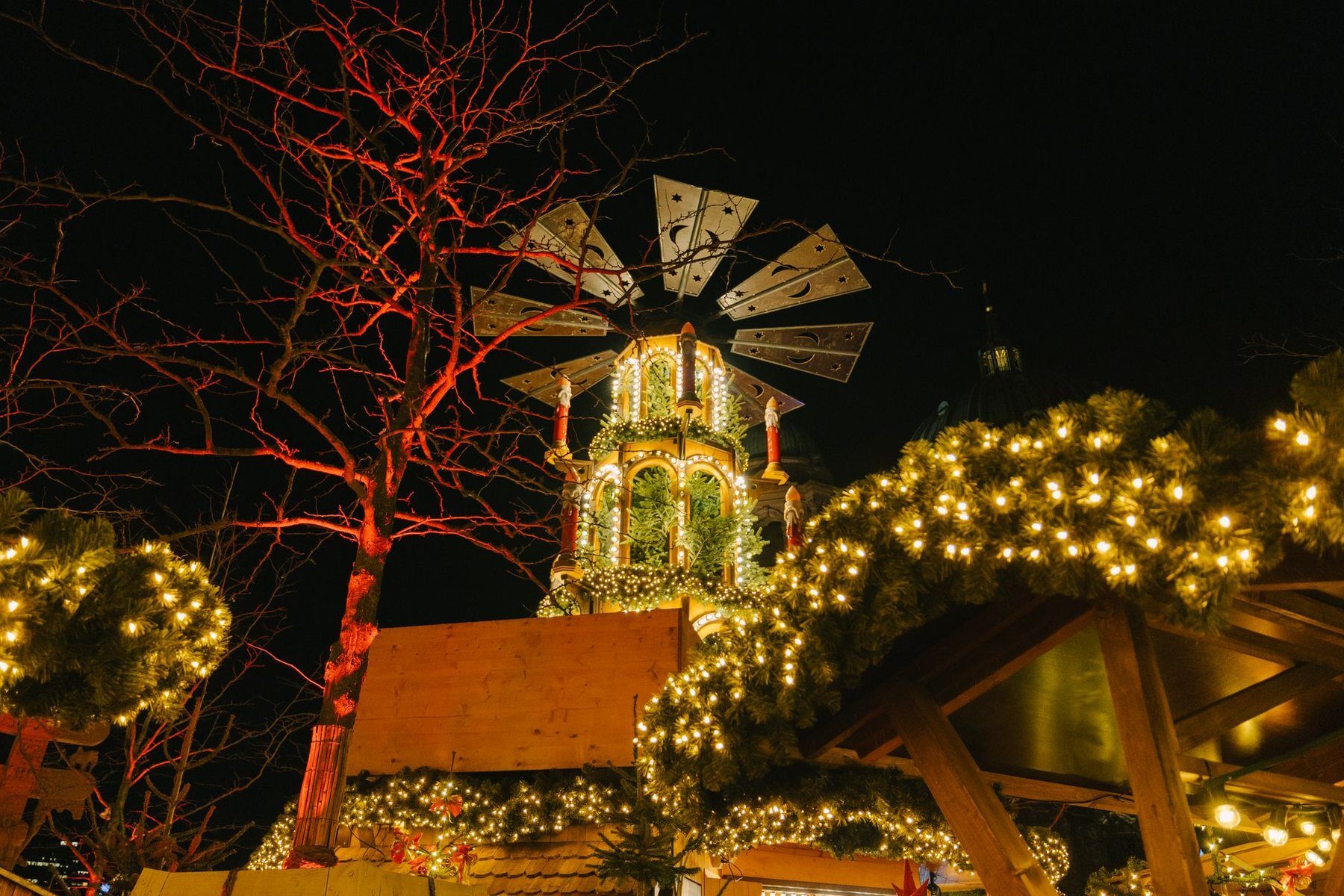 Xmas market full screen