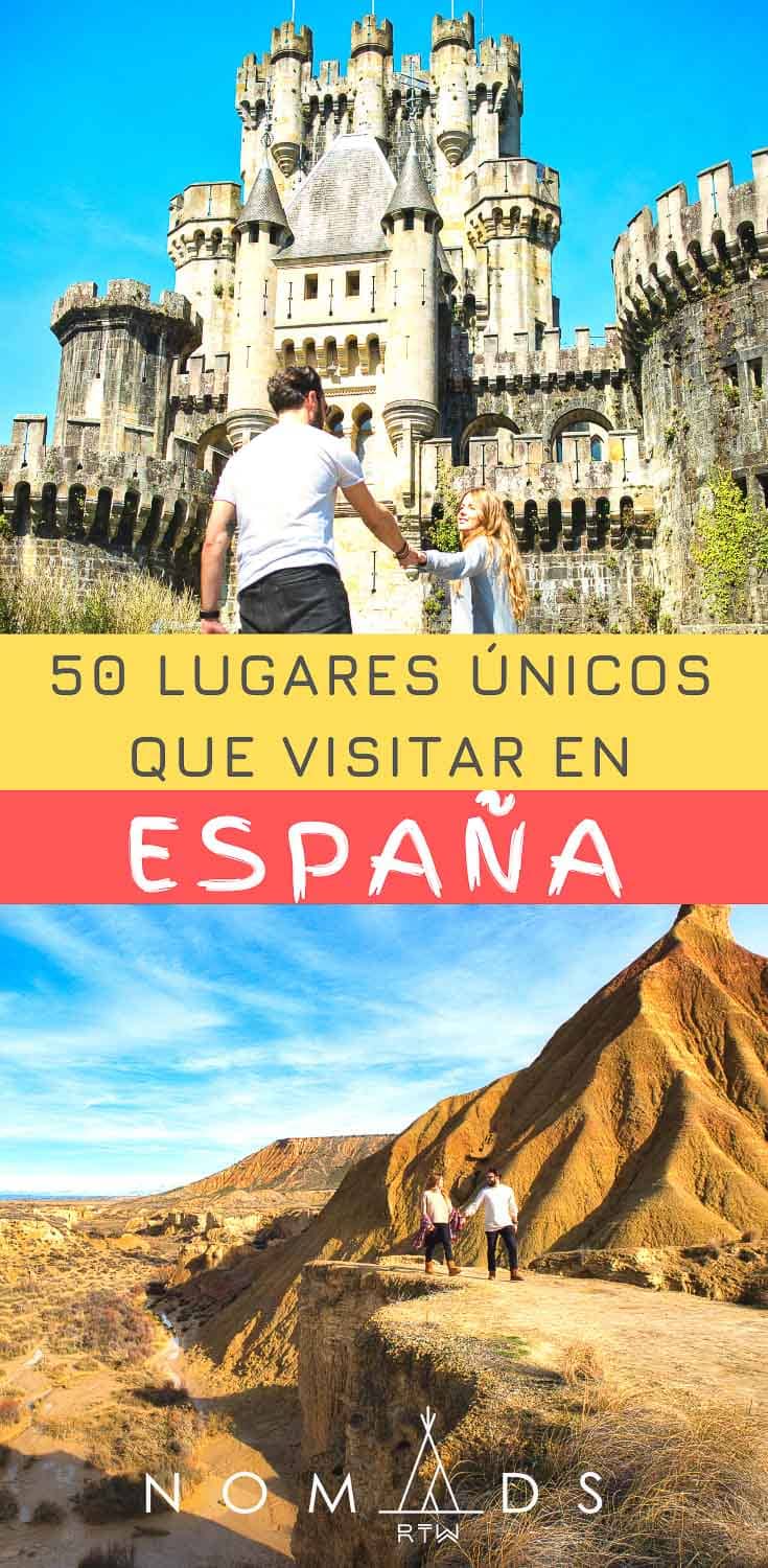 50 lugares únicos que visitar en España